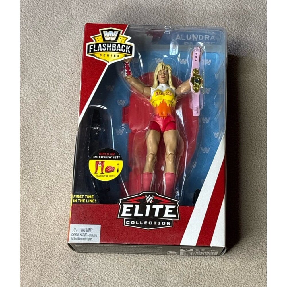 WWE Elite Collection Flashback Alundra Blayze First In The Line Figure Brand New